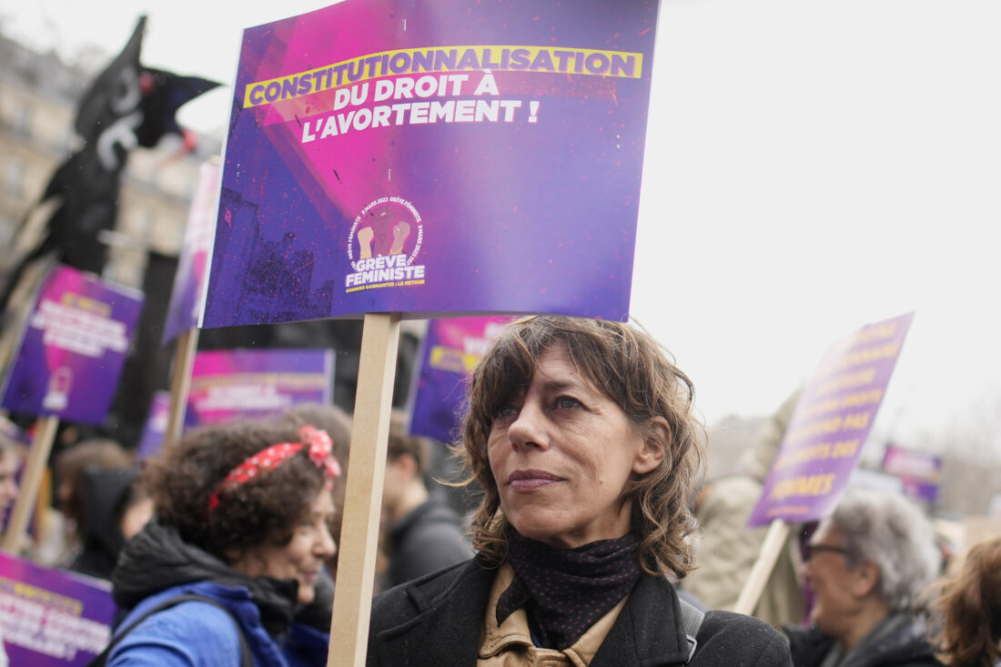 France’s National Assembly votes on enshrining women’s rights to ...